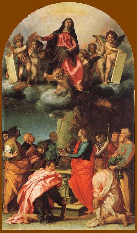 Andrea del Castagno Assumption of the Virgin Spain oil painting art
